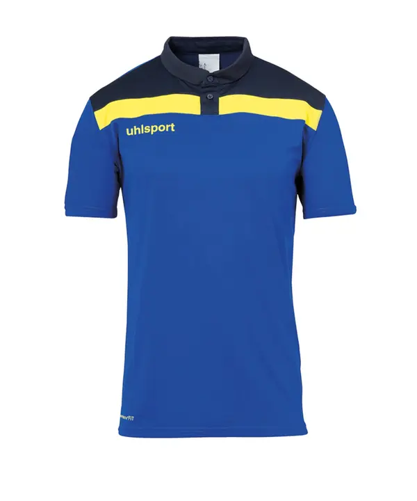 UHLSPORT UHLSPORT Tehnička sportska majica  mornarsko plava / kraljevsko plava / žuta