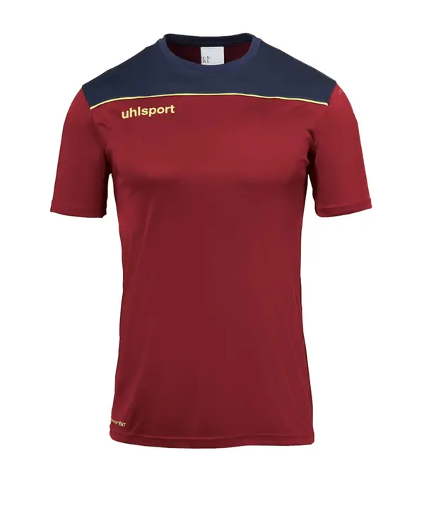 UHLSPORT UHLSPORT Tehnička sportska majica  morsko plava / zlatno žuta / rubin crvena