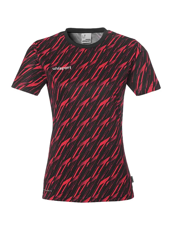 UHLSPORT UHLSPORT Tehnička sportska majica 'Progressive 28'  crvena / crna / bijela