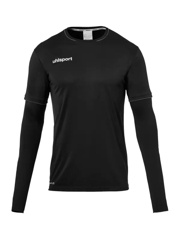 UHLSPORT UHLSPORT Tehnička sportska majica  siva / crna / bijela