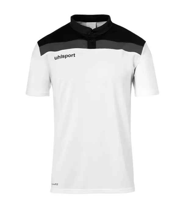 UHLSPORT UHLSPORT Tehnička sportska majica  siva / crna / bijela