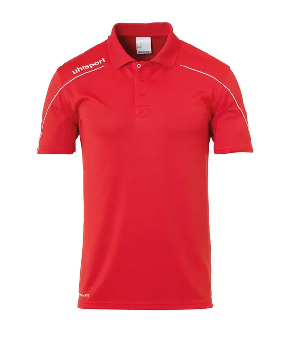 UHLSPORT UHLSPORT Tehnička sportska majica 'Stream 22'  crvena / bijela