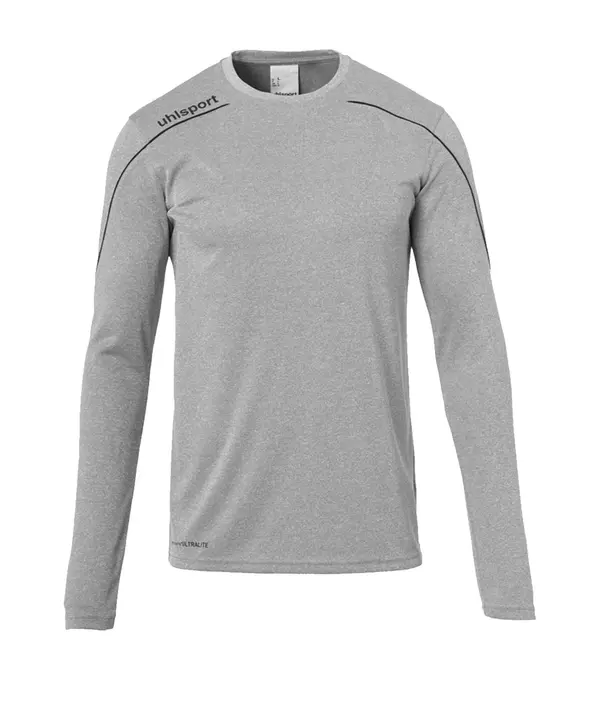 UHLSPORT UHLSPORT Tehnička sportska majica 'Stream 22'  siva melange / crna
