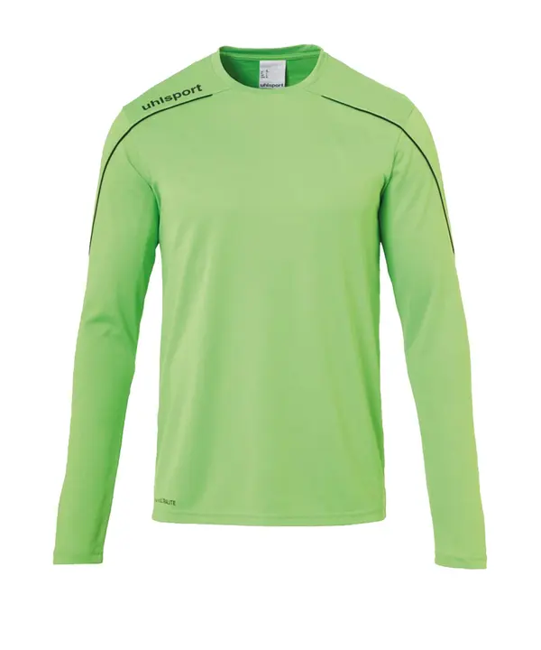 UHLSPORT UHLSPORT Tehnička sportska majica 'Stream22'  svijetlozelena / crna