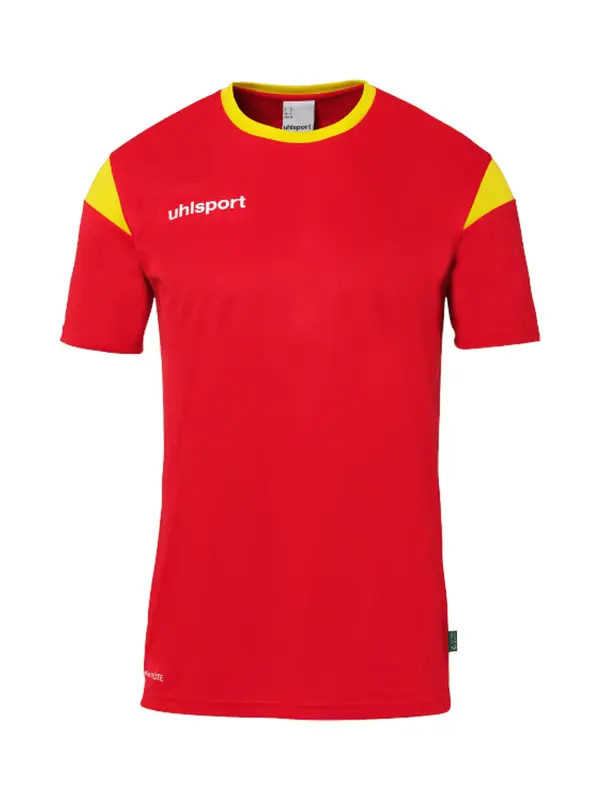 UHLSPORT UHLSPORT Tehnička sportska majica  tamo žuta / crvena