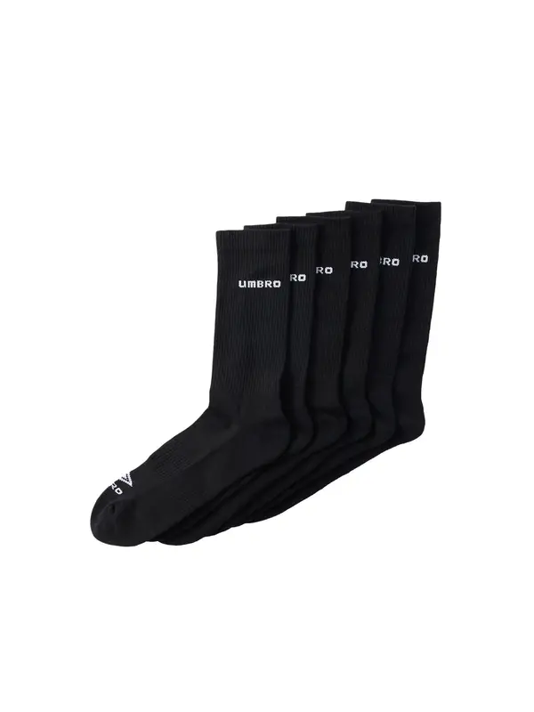UMBRO UMBRO Čarape  crna / bijela