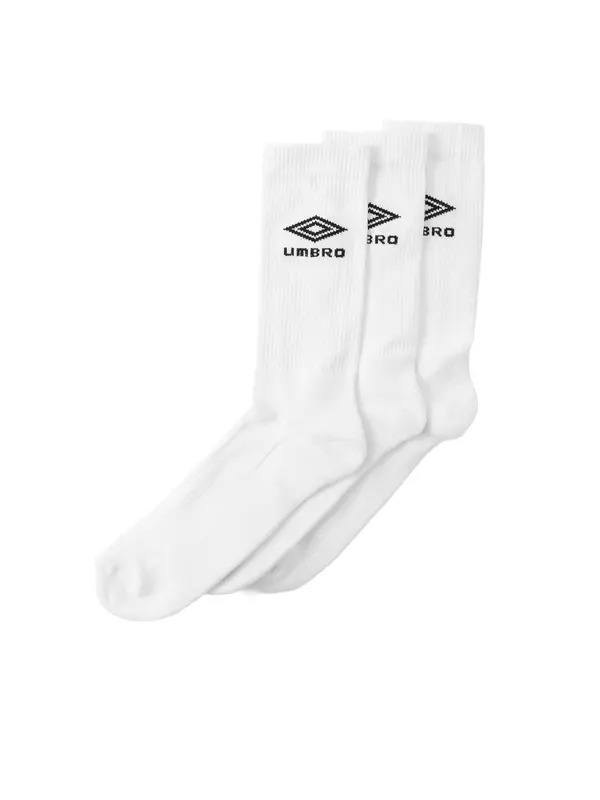 UMBRO UMBRO Čarape  crna / bijela