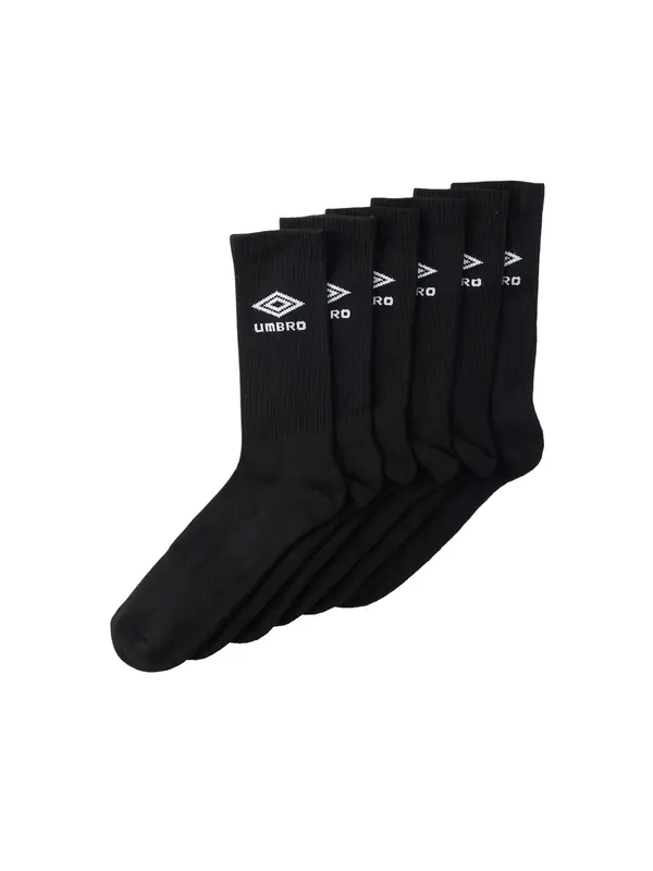 UMBRO UMBRO Čarape  crna / prljavo bijela