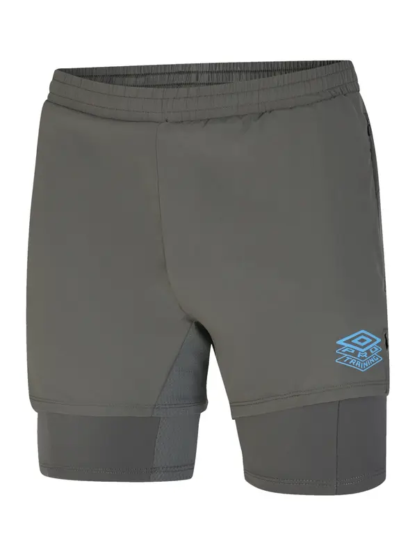 UMBRO UMBRO Sportske hlače  plava / siva