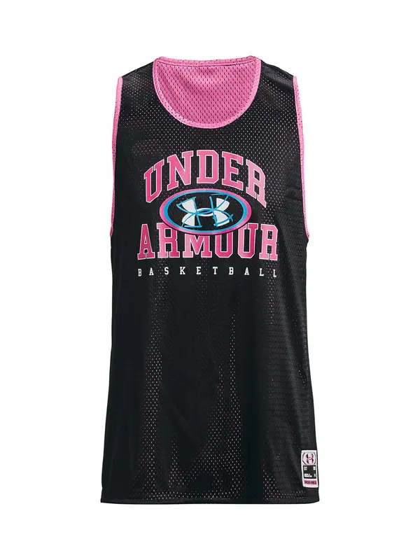 UNDER ARMOUR UNDER ARMOUR Dres 'Baseline'  svijetloplava / roza / crna / bijela