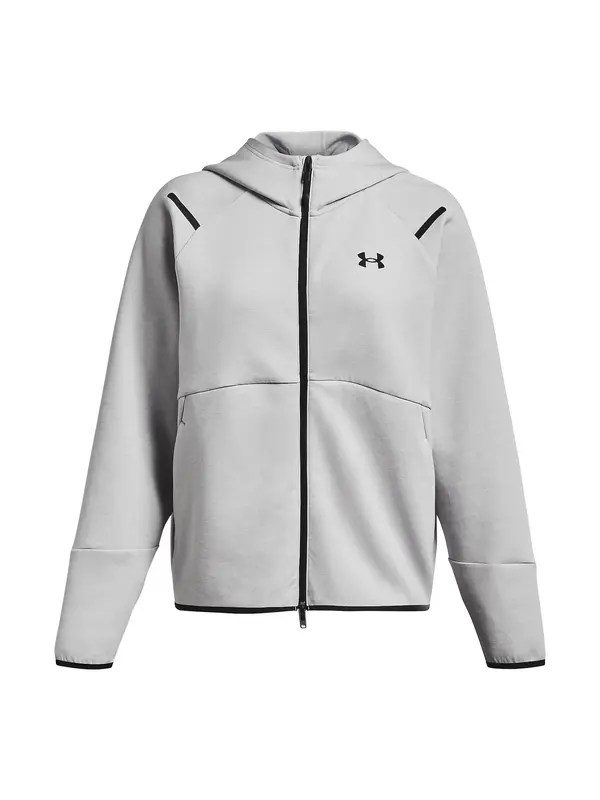 UNDER ARMOUR UNDER ARMOUR Gornji dio trenirke 'Unstoppable'  svijetlosiva / crna
