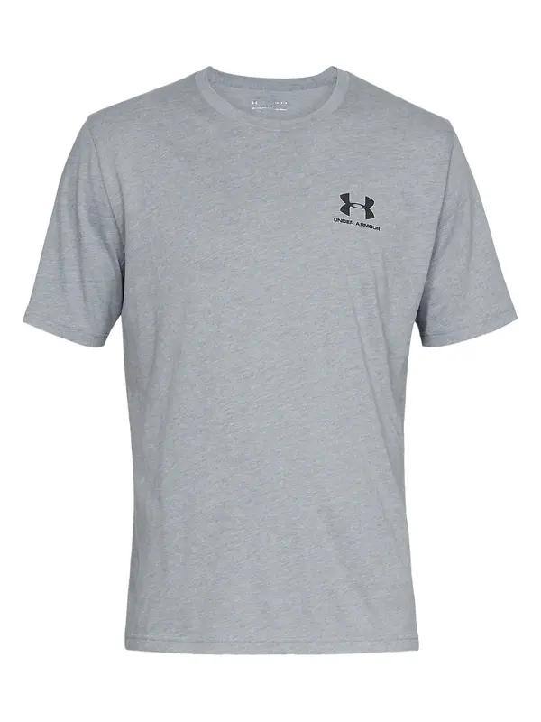 UNDER ARMOUR UNDER ARMOUR Majica  siva melange / crna