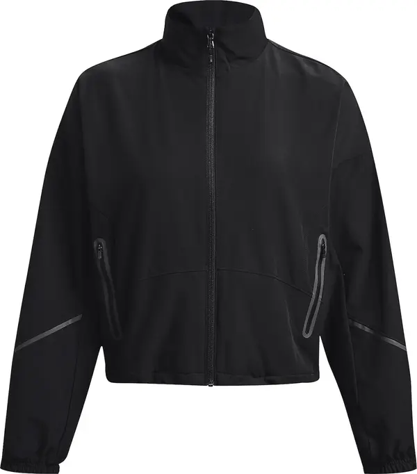 UNDER ARMOUR UNDER ARMOUR Sportska jakna 'Unstoppable'  svijetlosiva / crna