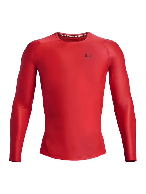 UNDER ARMOUR UNDER ARMOUR Sportska sweater majica  crvena / crna