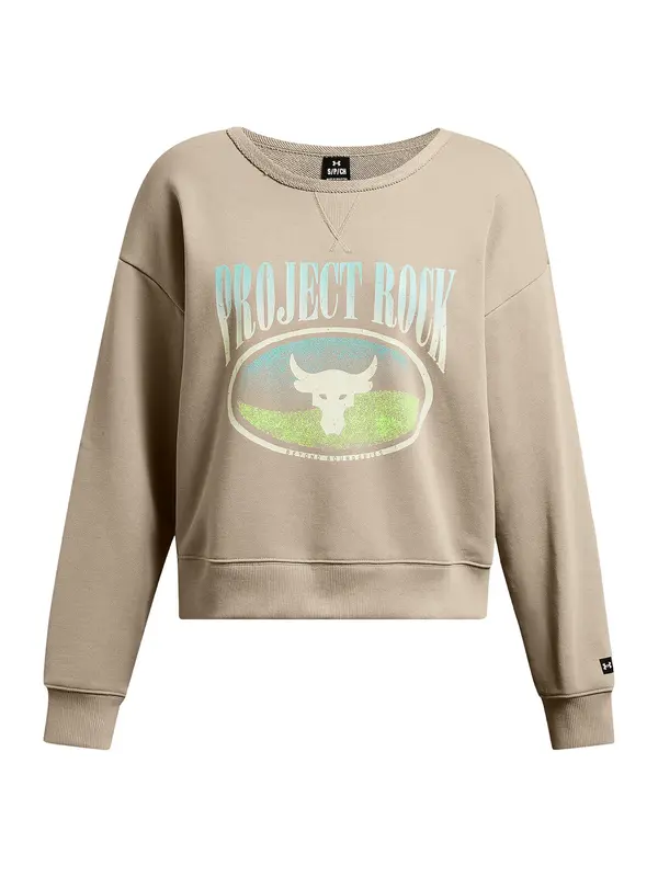 UNDER ARMOUR UNDER ARMOUR Sportska sweater majica  svijetloplava / taupe siva / svijetlozelena / bijela