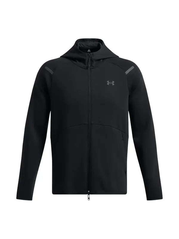 UNDER ARMOUR UNDER ARMOUR Sportska sweater majica 'Unstoppable'  crna