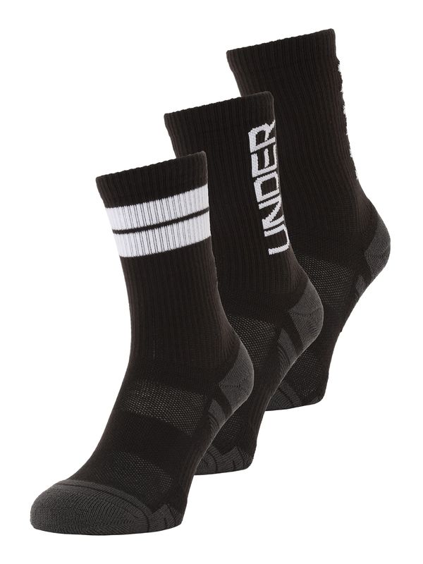 UNDER ARMOUR UNDER ARMOUR Sportske čarape  crna / bijela