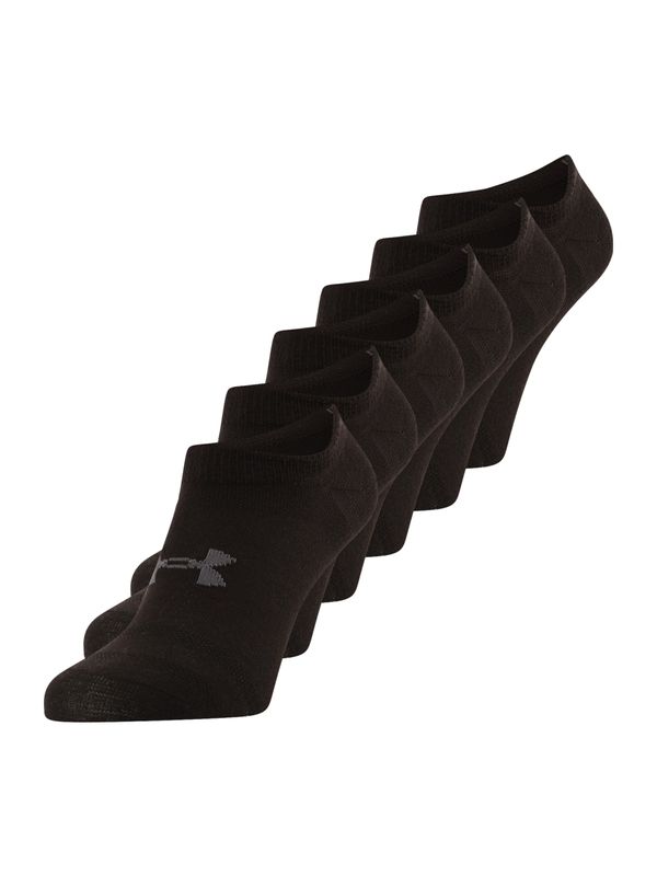 UNDER ARMOUR UNDER ARMOUR Sportske čarape 'Essential No Show'  tamo siva / crna