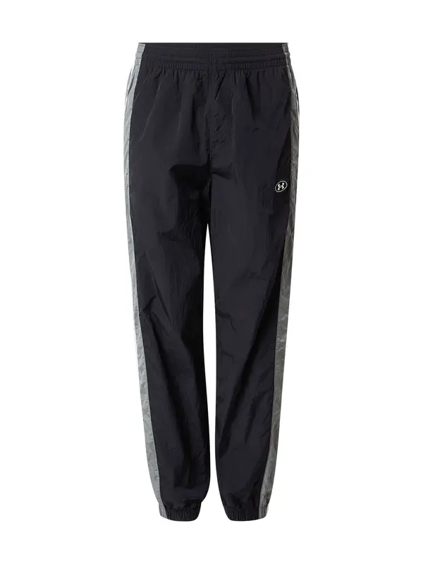UNDER ARMOUR UNDER ARMOUR Sportske hlače  bazalt siva / crna / bijela