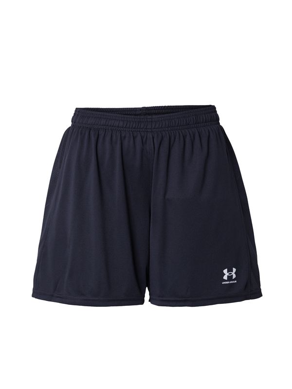 UNDER ARMOUR UNDER ARMOUR Sportske hlače 'Challenger'  crna / bijela