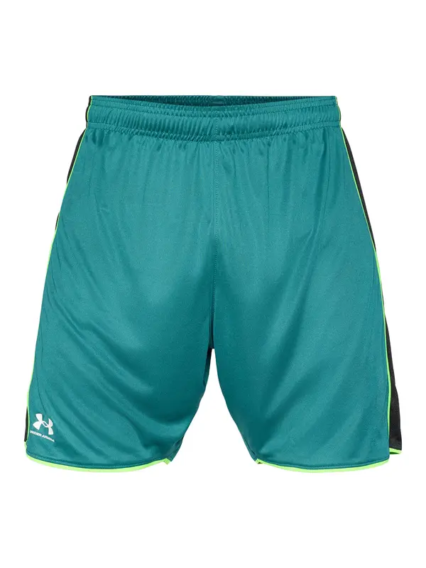 UNDER ARMOUR UNDER ARMOUR Sportske hlače 'Challenger'  travnato zelena / neonsko zelena / crna
