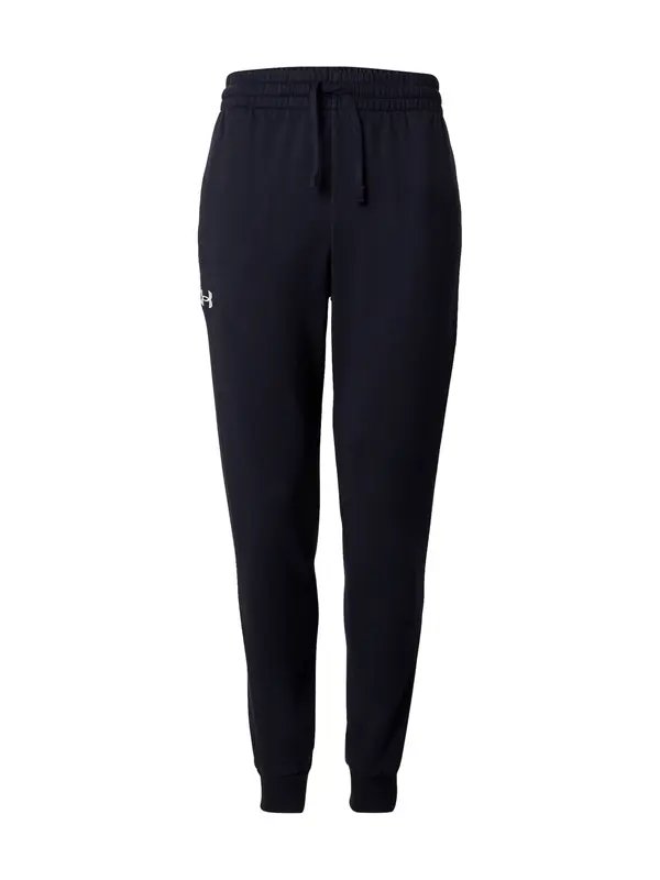 UNDER ARMOUR UNDER ARMOUR Sportske hlače  crna / bijela