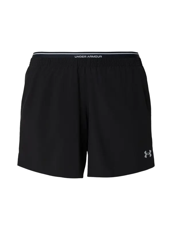 UNDER ARMOUR UNDER ARMOUR Sportske hlače  crna / bijela