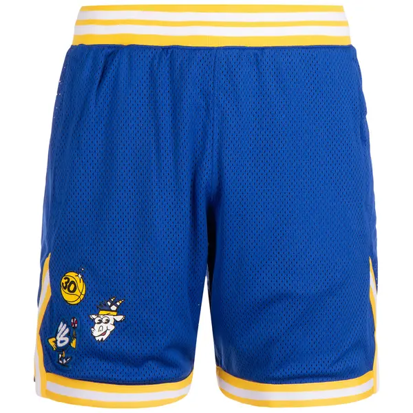 UNDER ARMOUR UNDER ARMOUR Sportske hlače 'Curry'  plava / žuta / crna / bijela