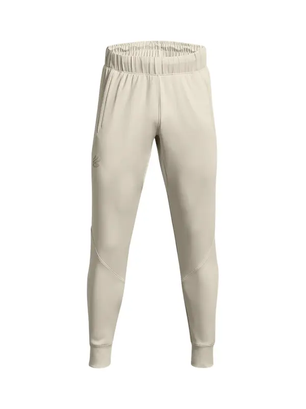 UNDER ARMOUR UNDER ARMOUR Sportske hlače 'Curry Playable'  vuneno bijela