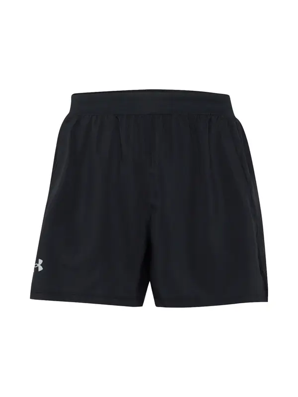 UNDER ARMOUR UNDER ARMOUR Sportske hlače 'Launch 5'  svijetlosiva / crna