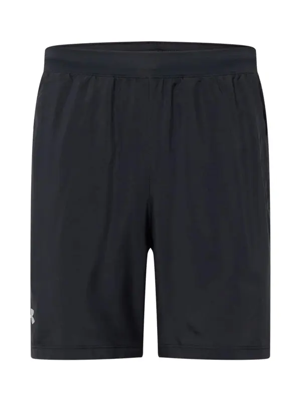 UNDER ARMOUR UNDER ARMOUR Sportske hlače 'Launch 7'  siva / crna