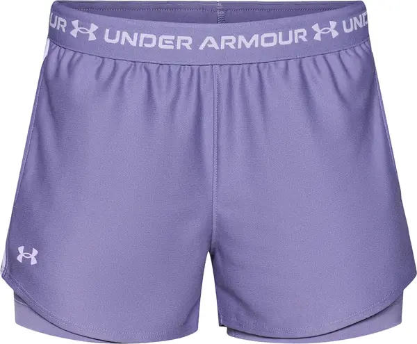 UNDER ARMOUR UNDER ARMOUR Sportske hlače 'Play Up'  lavanda / bijela