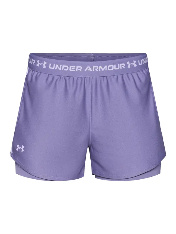 UNDER ARMOUR UNDER ARMOUR Sportske hlače 'Play Up'  lavanda / bijela