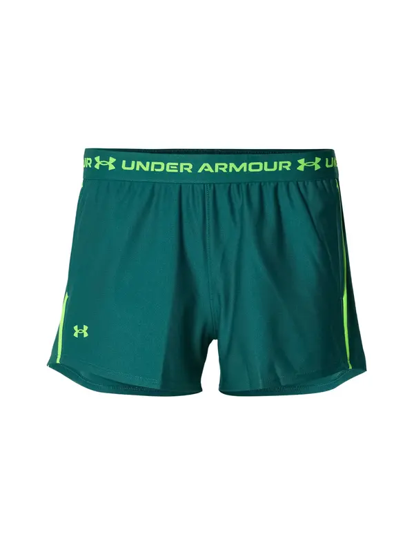 UNDER ARMOUR UNDER ARMOUR Sportske hlače 'Play Up'  petrol / svijetlozelena