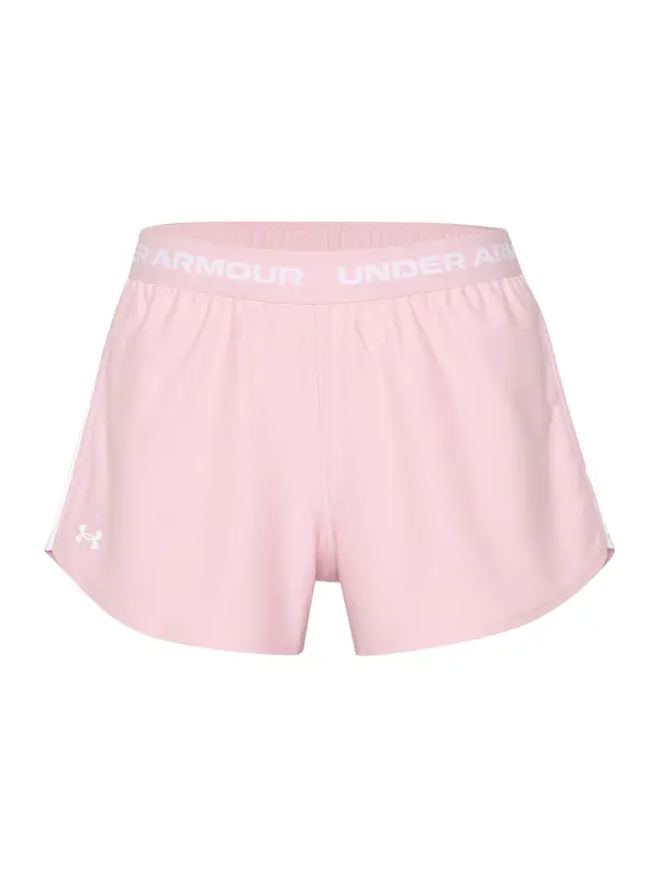 UNDER ARMOUR UNDER ARMOUR Sportske hlače 'Play Up'  svijetloroza / bijela