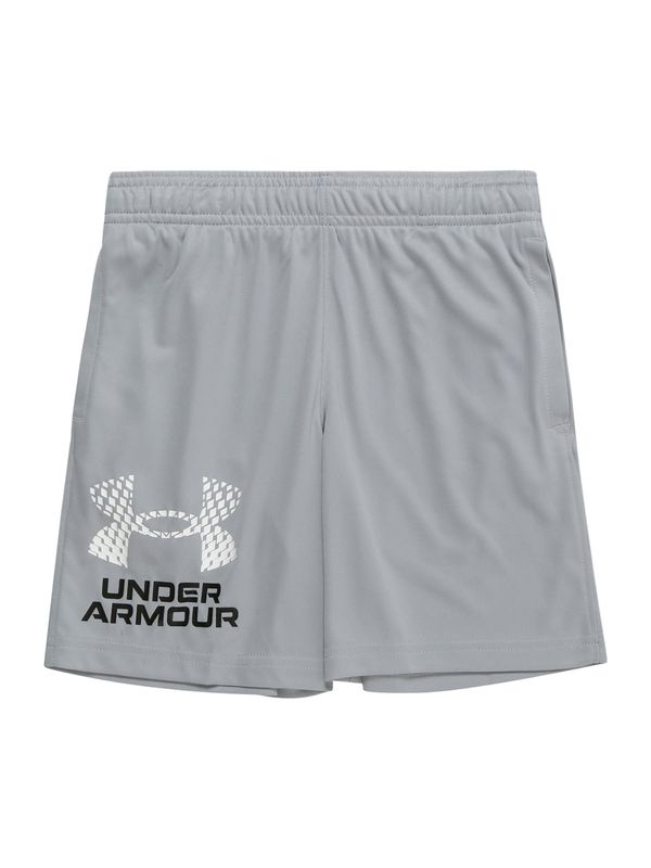 UNDER ARMOUR UNDER ARMOUR Sportske hlače  siva / crna / bijela