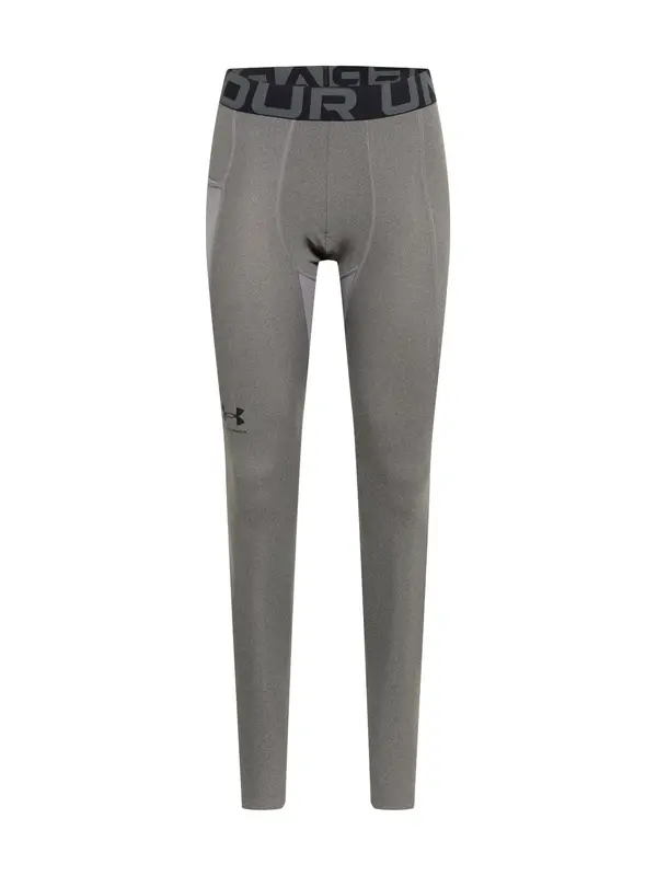 UNDER ARMOUR UNDER ARMOUR Sportske hlače  siva melange / crna