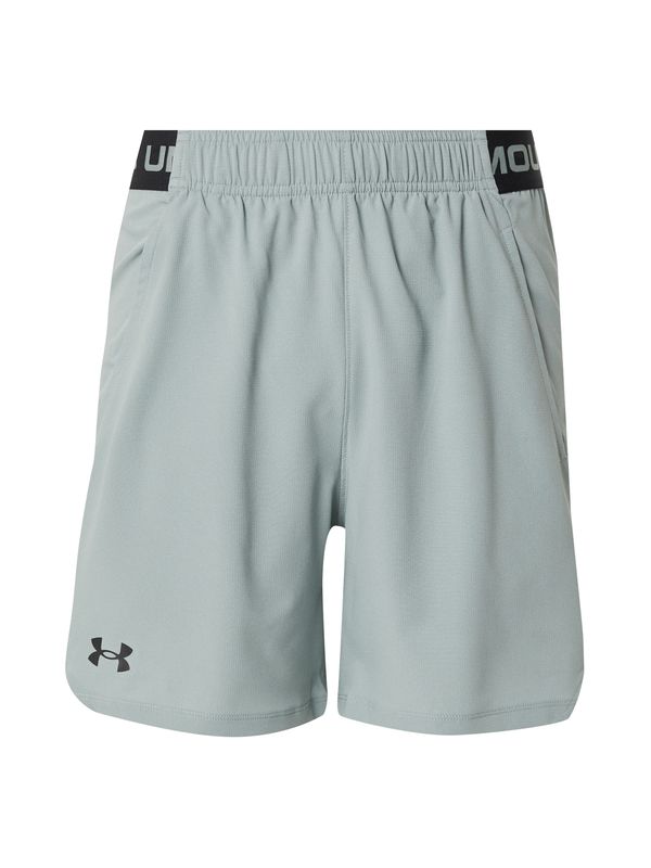 UNDER ARMOUR UNDER ARMOUR Sportske hlače  svijetlozelena / crna / prljavo bijela