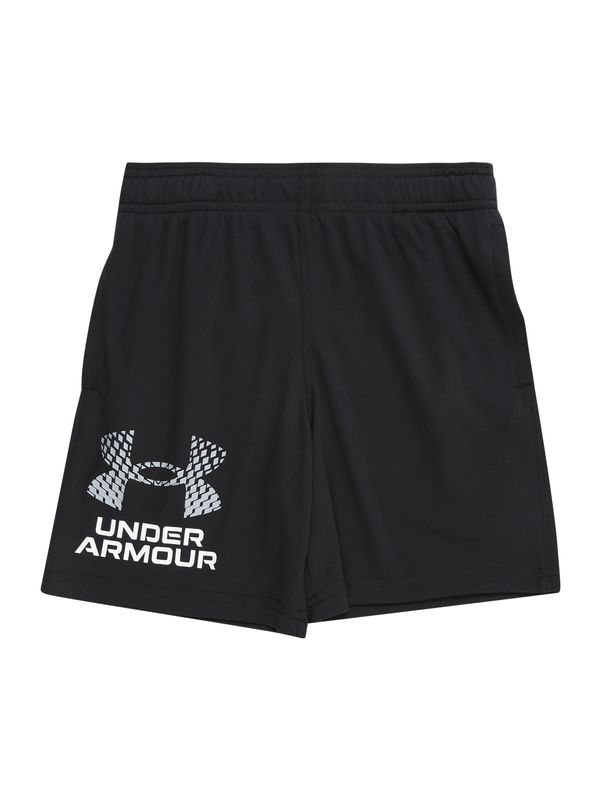 UNDER ARMOUR UNDER ARMOUR Sportske hlače 'Tech'  crna / bijela