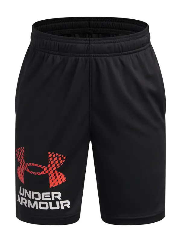 UNDER ARMOUR UNDER ARMOUR Sportske hlače 'Tech'  crvena / crna / bijela