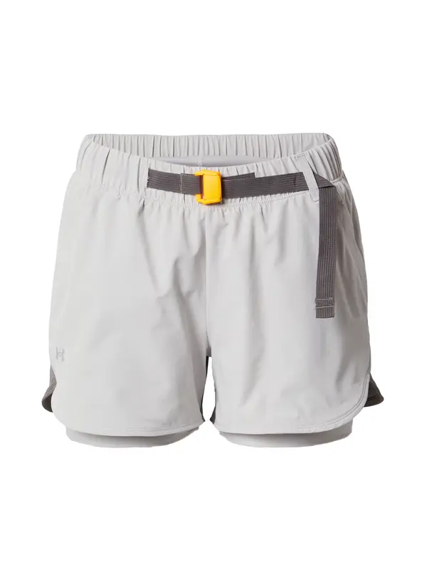 UNDER ARMOUR UNDER ARMOUR Sportske hlače 'Terrain'  žuta / siva / tamo siva