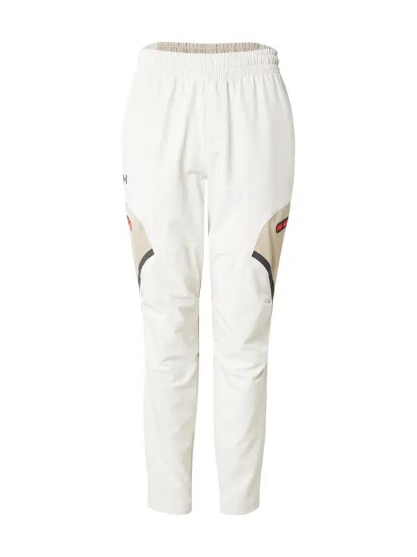 UNDER ARMOUR UNDER ARMOUR Sportske hlače 'Unstoppable'  klasično crvena / crna / bijela