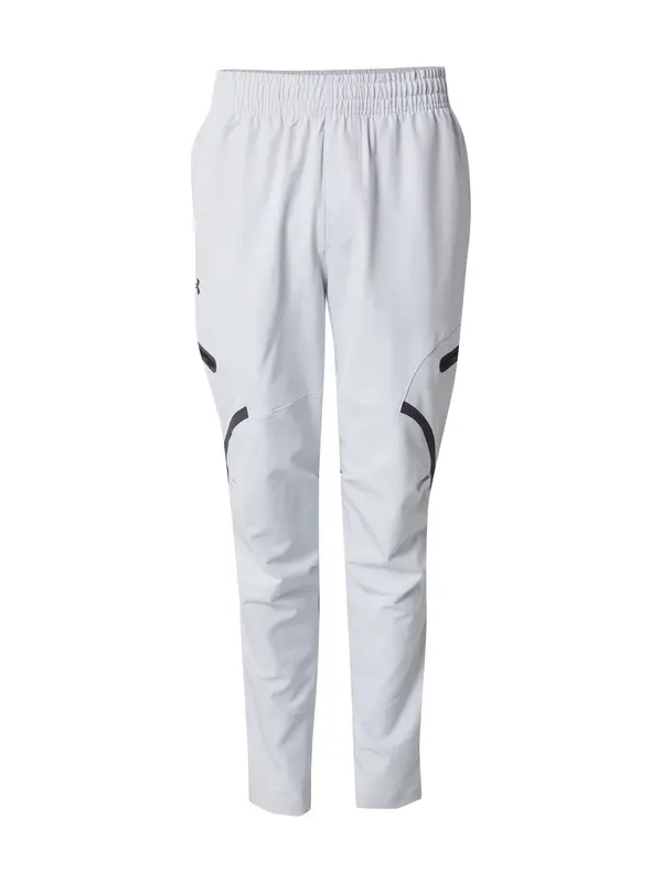 UNDER ARMOUR UNDER ARMOUR Sportske hlače 'Unstoppable'  siva / crna