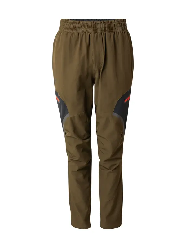 UNDER ARMOUR UNDER ARMOUR Sportske hlače 'Unstoppable'  siva / maslinasta / crna