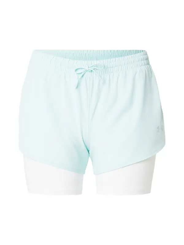 UNDER ARMOUR UNDER ARMOUR Sportske hlače 'Velociti Pro'  menta / bijela