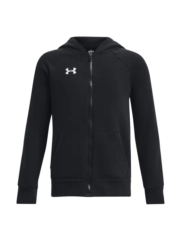 UNDER ARMOUR UNDER ARMOUR Sportski gornji dio trenirke 'Rival'  crna / bijela