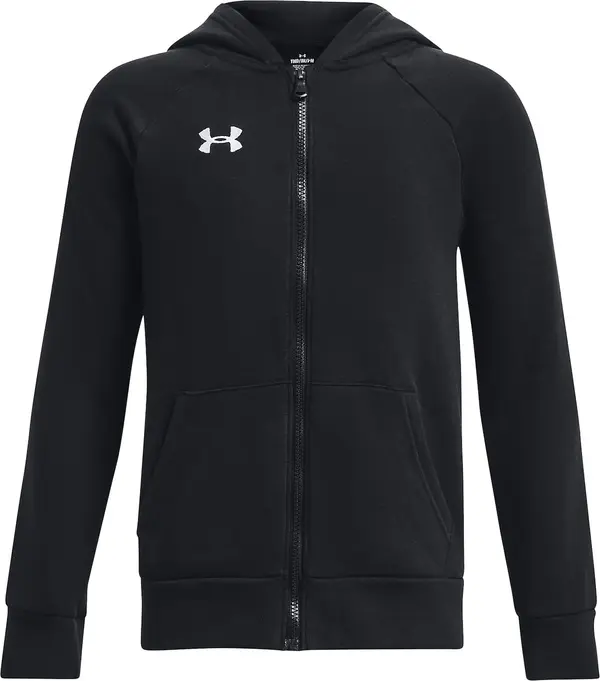UNDER ARMOUR UNDER ARMOUR Sportski gornji dio trenirke 'Rival'  crna / bijela