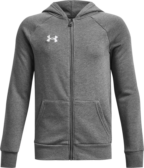 UNDER ARMOUR UNDER ARMOUR Sportski gornji dio trenirke 'Rival'  siva melange / bijela