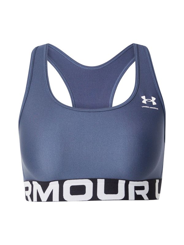 UNDER ARMOUR UNDER ARMOUR Sportski grudnjak 'Authentics'  siva / crna / bijela