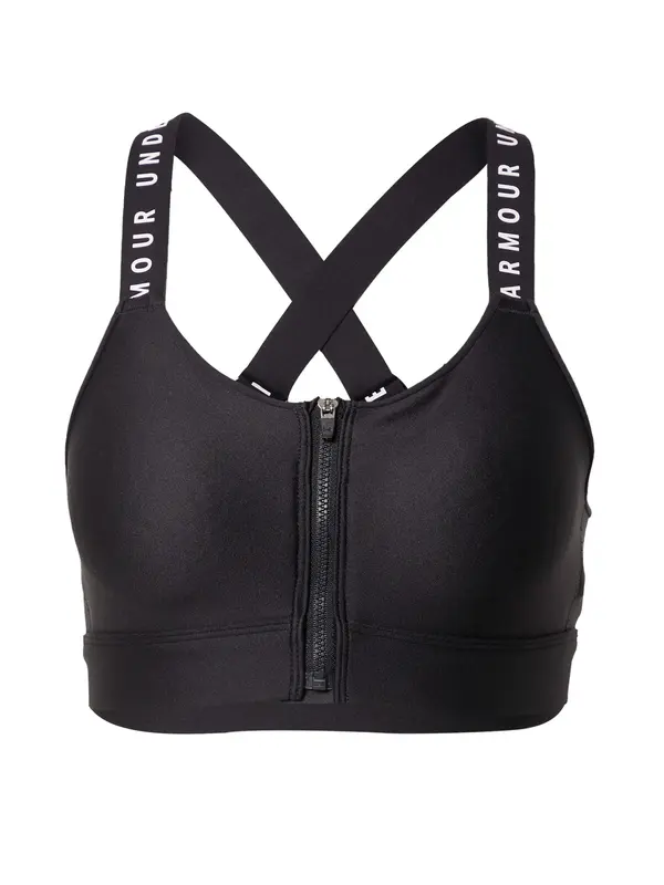 UNDER ARMOUR UNDER ARMOUR Sportski grudnjak  crna / bijela